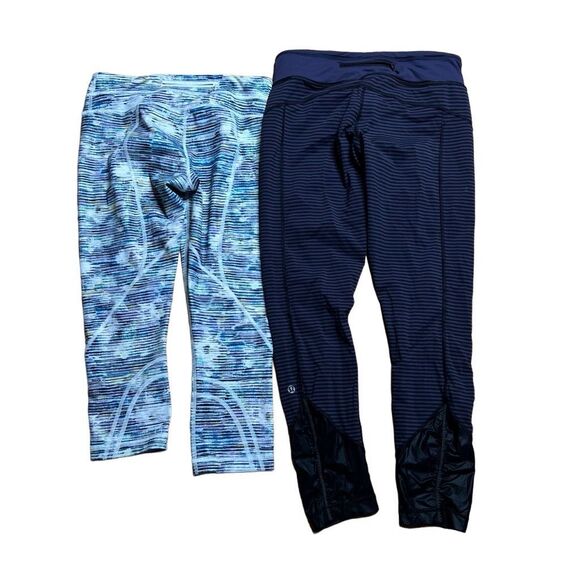 6 Item Lululemon Size 8 Leggings Bundle - Picture 2 of 7